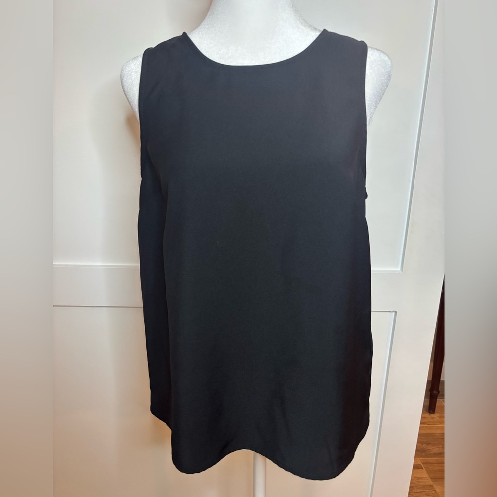 J. Crew Classic Black Tank Top, size XS in excellent condition